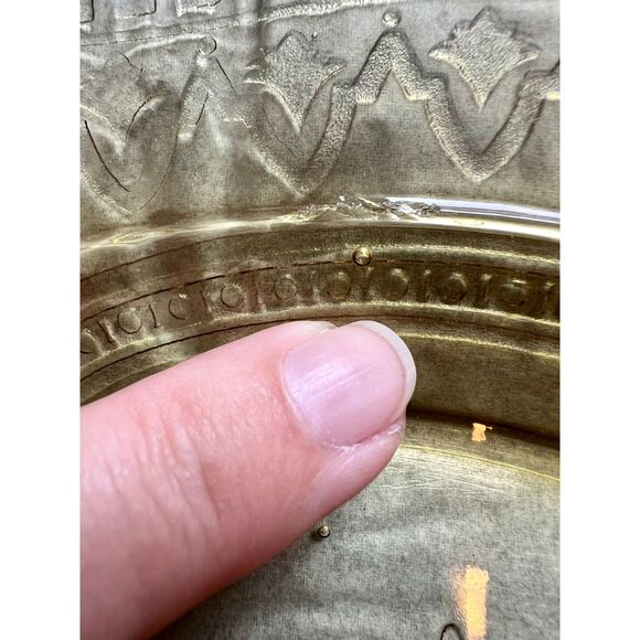 Federal Glass Patrician Spoke Plates - Picture 3 of 5